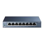 TP-Link TL-SG108 network switch Unmanaged L2 Gigabit Ethernet (10/100/1000) Black image