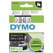 Dymo 40913/S0720680 DirectLabel-etikettes black on white 9mm x 7m for Dymo D1 6-12mm/19mm/24mm/9-12mm/9-19mm image