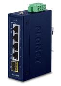 PLANET IGS-510TF network switch Unmanaged Gigabit Ethernet (10/100/1000) Blue image