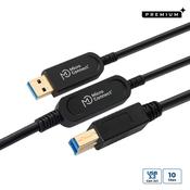 Microconnect MC-USB3.0AB15OP USB cable USB 3.2 Gen 2 (3.1 Gen 2) 15 m USB A USB B Black image