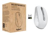 Logitech MX Anywhere 3S for Business mouse Office Right-hand RF Wireless + Bluetooth Laser 8000 DPI image