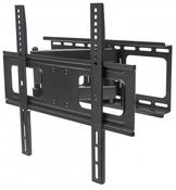 Manhattan Wall Mount for TV &amp; Monitors (Full Motion), For screens 32" to 55", VESA compatibility: all between 200x200mm to 400x400mm - check the dimensions of the four mounting holes on back of screen to ensure it fits, Max 50kg, Black, Bracket, Lifetime image