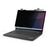 StarTech.com Lenovo X13 Yoga Gen 4 Bright Privacy Screen Filter with Touch, Flip-Over, 75% Light Transmittance, Anti-Glare Privacy Filter, +/- 30 Deg. View Angle image