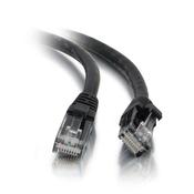 C2G 1m Cat5e Booted Unshielded (UTP) Network Patch Cable - Black image