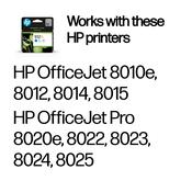 HP 3YL81AE/912XL Ink cartridge cyan high-capacity, 825 pages 9.9ml for HP OJ Pro 8010/e/8020 image