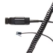 V7 BL-09+P telephone cable 2 m Black image