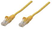 Intellinet Network Patch Cable, Cat5e, 3m, Yellow, CCA, U/UTP, PVC, RJ45, Gold Plated Contacts, Snagless, Booted, Lifetime Warranty image
