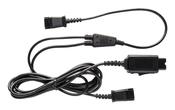 V7 BL-11+P telephone cable 2 m Black