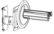 Zebra P1058930-052 printer/scanner spare part Spindle image