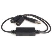 StarTech.com USB to PS/2 Adapter - Keyboard and Mouse image