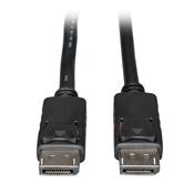 Tripp Lite P580-003 DisplayPort Cable with Latching Connectors, 4K 60 Hz (M/M), Black, 3 ft. (0.91 m) image