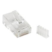 StarTech.com Cat 6 RJ45 Modular Plug for Solid Wire - 50 Pack image