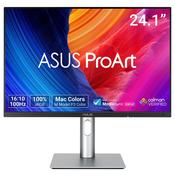 ASUS ProArt PA248QFV computer monitor 61.2 cm (24.1") 1920 x 1200 pixels WUXGA LCD Silver image