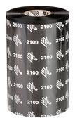 Zebra 2100 High-Performance Wax thermal ribbon 450 m Black image