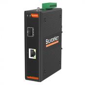 SilverNet SIL 73101P network media converter Internal 1000 Mbit/s Black image