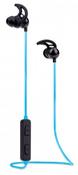 Manhattan Bluetooth In-Ear Headset, Multi Coloured Cable Light, Omnidirectional Mic, Integrated Controls, Ear Hook for Secure Fit, 5 hour usage time (approx), Max Range 10m, Bluetooth v4.0, Rainproof, USB-A charging cable incl, 3 Year Warranty image