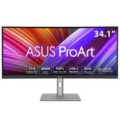 ASUS ProArt PA34VCNV computer monitor 86.6 cm (34.1") 3440 x 1440 pixels UltraWide Quad HD LCD Black image
