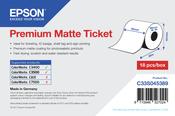 Epson Premium Matte Ticket - Roll: 80mm x 50m image