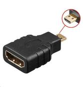 Microconnect HDM19F19MM cable gender changer Micro HDMI HDMI Black image