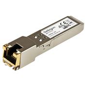 StarTech.com HP J8177C Compatible SFP Transceiver Module - 1000BASE-T~HPE J8177C Compatible SFP Module - 1000BASE-T - SFP to RJ45 Cat6/Cat5e - 1GE Gigabit Ethernet SFP - RJ-45 100m - HPE 1810, 1820, 2530 image