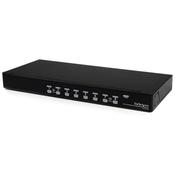 StarTech.com 8 Port 1U Rackmount USB KVM Switch with OSD image