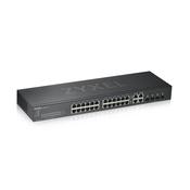 Zyxel GS1920-24V2 Managed Gigabit Ethernet (10/100/1000) Black image