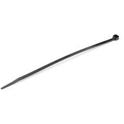 StarTech.com 8"(20cm) Cable Ties - 1/8"(4mm) wide, 2-1/8"(55mm) Bundle Diameter, 50lb(22kg) Tensile Strength, Nylon Self Locking Zip Ties with Curved Tip - 94V-2/UL Listed, 100 Pack - Black image