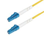 StarTech.com 2m (6.6ft) LC to LC (UPC) OS2 Single Mode Simplex Fiber Optic Cable, 9/125µm, 40G/100G, Bend Insensitive, Low Insertion Loss - LSZH Fiber Jumper Cord image
