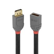 Lindy 3m DisplayPort 1.4 Extension Cable, Anthra Line image