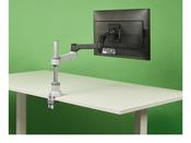 R-Go Tools Monitor arm R-Go Zepher Single, fully adjustable, 0-8 Kg load capacity, 100% circular, black image