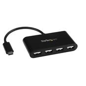 StarTech.com 4-Port USB-C Hub - Mini Hub - USB-C to 4x USB-A - USB 2.0 image