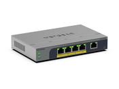 NETGEAR GS105EP Unmanaged Gigabit Ethernet (10/100/1000) Power over Ethernet (PoE) Grey image