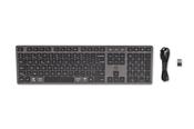 HP 720 Multi-Device Rechargeable Wireless keyboard Home/Office USB + Bluetooth AZERTY Belgian Black image