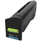 Lexmark 24B6512 Toner cartridge cyan, 50K pages for Lexmark XC 8160 image
