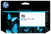 HP C9390A/70 Ink cartridge light cyan 130ml for HP DesignJet Z 2100/3100/3200/5200 image