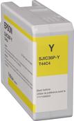 Epson C13T44C440/SJIC-36-P-Y Ink cartridge yellow 80ml for Epson ColorWorks C 6000 image