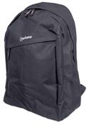 Manhattan Knappack Backpack 15.6", Black, LOW COST, Lightweight, Internal Laptop Sleeve, Accessories Pocket, Padded Adjustable Shoulder Straps, Water Bottle Holder, Three Year Warranty image
