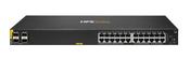 HPE Aruba Networking CX 6100 24G Class4 PoE 4SFP+ 370W Switch image