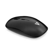 V7 Low Profile Wireless Optical Mouse - Black image