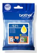 Brother LC-521Y Ink cartridge yellow, 500 pages ISO/IEC 19752 for Brother DCP-J 1260 image