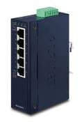 PLANET IGS-501T network switch Unmanaged Gigabit Ethernet (10/100/1000) Blue image