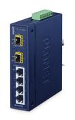 PLANET IFGS-620TF network switch Unmanaged Fast Ethernet (10/100) Blue image