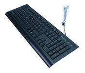 MediaRange MROS101 keyboard USB QWERTZ German Black