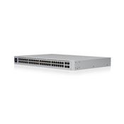 Ubiquiti UniFi USW-48-POE network switch Managed L2 Gigabit Ethernet (10/100/1000) Power over Ethernet (PoE) 1U Stainless steel image
