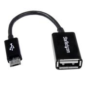 StarTech.com 5in Micro USB to USB OTG Host Adapter M/F image