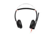 HP Poly Blackwire 5220 Stereo USB-C Headset +3.5mm Plug +USB-C/A Adapter image
