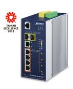PLANET IGS-5225-4UP1T2S network switch Managed L2+ Gigabit Ethernet (10/100/1000) Power over Ethernet (PoE) Blue, Silver image