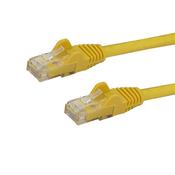 StarTech.com 50cm CAT6 Ethernet Cable - Yellow CAT 6 Gigabit Ethernet Wire -250MHz 100W PoE RJ45 UTP Network/Patch Cord Snagless w/Strain Relief Individually Tested image