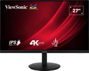 Viewsonic VG Series VG2708-4K computer monitor 68.6 cm (27") 3840 x 2160 pixels 4K Ultra HD LED Black image