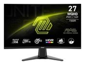 MSI MAG 27CQ6F computer monitor 68.6 cm (27") 2560 x 1440 pixels Quad HD LCD Black image